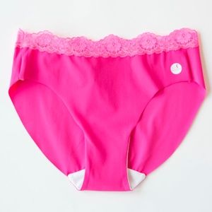 CrissCross Intimates Briefs - Hot Pink